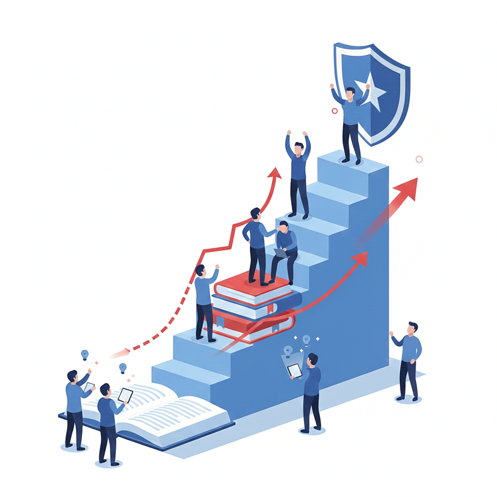 Professional Growth Illustration